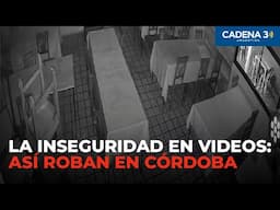 Robaron un comercio cinco veces en siete meses y capturaron todo en videos | Cadena 3 Argentina