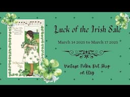 Etsy sale March 14th to March 17th 2025 coffee dying and Junk Journal supplies Etsy UpDate