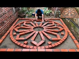 Creative Ideas From Terracotta Bricks | Unique Brick Yard Construction As A Playground After Work