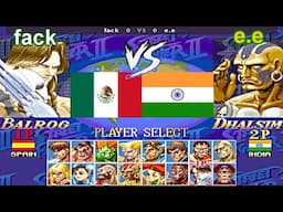 Super Street Fighter II X: Grand Master Challenge - fack vs e.e
