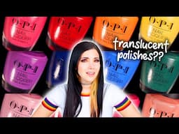 OPI Make 'Em Jelly Summer 2025 Nail Polish Collection Swatch & Review || KELLI MARISSA