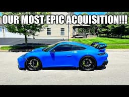 TAKING DELIVERY OF A NEW PORSCHE 911 GT3 992.1…