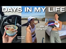DAYS IN MY LIFE | 18km run for Elvis 🤍🏃🏻‍♀️ solo food adventures + lululemon haul!
