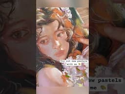 Try out Earthberry Pastels with me for my next video 💕 #gouache #art #painting