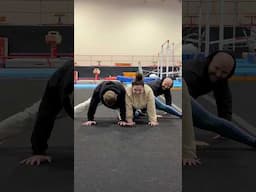 Is he grabbing your bum?🤣 @NileWilsonGymnast @AshWatsonVlogs