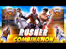 2025 RUSH COMBINATION | br rank best character combination | best character skill for br rank