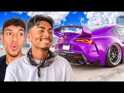 I SECRETLY WRAPPED MY FRIEND'S SUPRA *CRAZY REACTION*