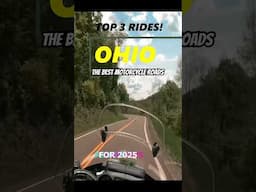 Best Motorcycle Rides in Ohio | Top 3 Roads! #motorcyclerides