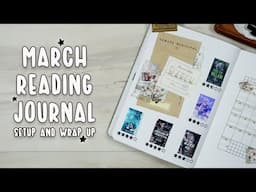 March 2025 Reading Journal | setup + books I read