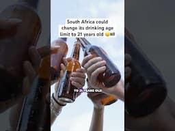 New drinking age limit in South Africa!? 😮🇿🇦 #shorts #southafrica