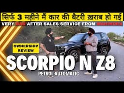 Mahindra Scorpio N Z8 Select Petrol Automatic Honest Ownership Review ✅ | Scorpio N Z8 Pros & CONS 🔥