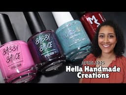 April 2025 Hella Handmade Creations │HHC │ Live Swatches and Reviews │ Polish with Rae