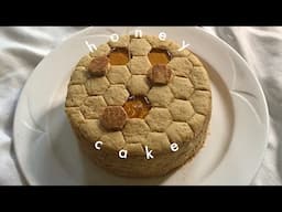 honey cake 🍯丨￼medovik recipe