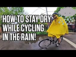The Best Solution for Cycling: Cleverhood Rover Rain Cape