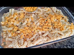 UM ALMOÇO OU JANTAR USANDO MACARRÃO E FRANGO | receitas fáceis e rápidas | macarronada
