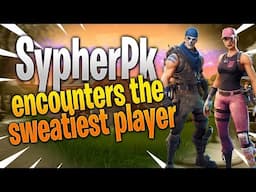 SypherPk rages after he encounters the sweatiest player yet - (Fortnite Battle Royale)