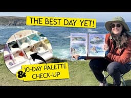Amazing waves, Palette check-up, & Honest chat ✶ #PleinAirpril Days 09-12