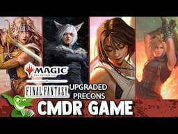 Celes vs Y'shtola vs Yuna vs Cloud Final Fantasy Commander gameplay