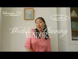Wedding Planning 12+ Months Out: Vendors booked for my Washington DC Hotel wedding & links!