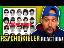 Rapper FIRST time REACTION to Talking Heads - Psycho Killer! This is SO out there and I....