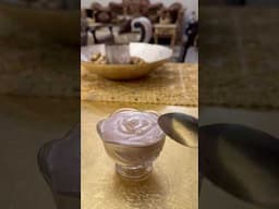 24g PROTEIN IN ONE CUP OF THIS DESSERT! | Easy Recipe #shorts