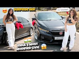 Her Shocking Reaction On My Car😱@Sanchituli || Only One In India😍|| 5Lakh Ki Modification