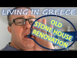 Old Stone House Renovation Update (JANUARY 2024) - Living in Greece