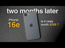 iPhone 16e Review: The Good, The Bad, and Who It's For (After 2 Months)