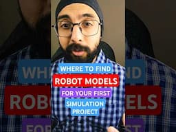 Where to find robot models for your first simulation project?