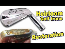 The Ultimate Golf Iron Re-Chrome: From Rust to Radiance - See the Owner's Reaction!