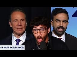 Zohran Just ENDED Andrew Cuomo's Career | Hasanabi reacts to The NYC Mayoral Debate