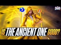 An HONEST REVIEW of THE ANCIENT ONE [Marvel Snap]