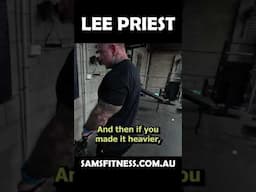 LEE PRIEST: Straight Bar Exercises on a Cable Machine #shorts #bodybuilding #leepriest