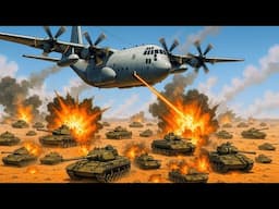 Upgrading the AC-130 into a TANK DESTROYER in Metal Thunder