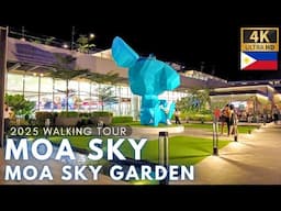 The New MOA SKY at SM MALL OF ASIA [4K Night Walk] Manila Philippines - March 2025