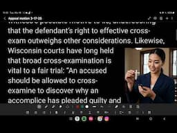 My Motion for a Retrial in Milwaukee Circuit Court, Wisconsin