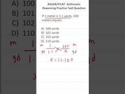 ASVAB/PiCAT Arithmetic Reasoning Practice Test Q: Proportions #acetheasvab #grammarhero