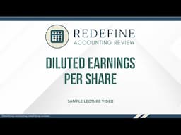 Redefine Accounting Review: Diluted Earnings per Share