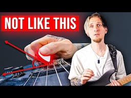 STOP Pickslanting (like this) I'm Begging You!
