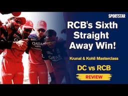 RCB Remain Unbeaten Away! Krunal Pandya, Kohli Steer Big Chase vs DC | IPL 2025