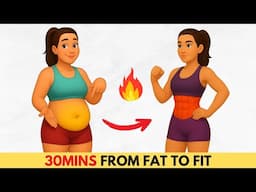 Lose Belly Fat in 7 Days with This 30-Minute Standing Home Workout