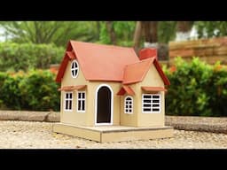 Cardboard House #119 / How To Make A Cute House From Cardboard / School Project