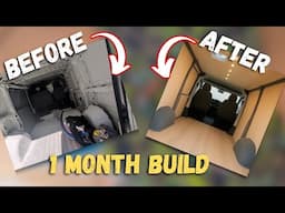 building a Camper Van in 30 Days | Phase 1: The Dirty Work Begins!