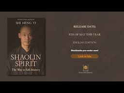 It‘s happening: The first official 🇬🇧 book (- English Edition -) of Shi Heng Yi is on the way!