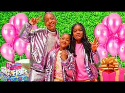 Kaleas Secret BARBIE BIRTHDAY SLEEPOVER🥳| Kota Cake