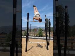 Muscle up to handstand push up practice