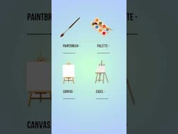 Learn Serbian ★ Quiz 22 ★ Paintbrush - Četkica