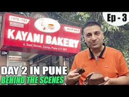 Ep 3 BTS Day 2 Pune, Maharashtra | Blades of Glory Cricket Museum | Kayani Bakery | Behind the Scene