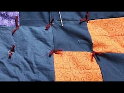 At the quilt frame with Mrs v! (NOW IN REPLAY)