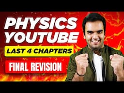 Physics Boards 2025 LAST 4 CHAPTERS REVISION Live - RG Lectures Maharashtra State Board 2025